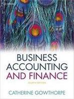 Business Accounting & Finance 9781473749351, Verzenden, Gelezen, Catherine Gowthorpe
