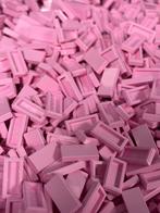 Lego Stenen - Lego 1x2 tegel Roos 250 stuks, Nieuw