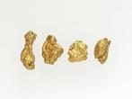 Goud Goud nuggets- 0.5 g - (4), Verzamelen