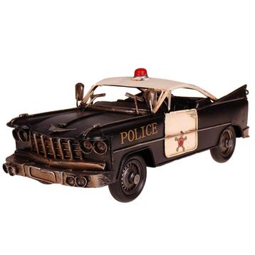 Metalen voertuig - American Police - Classic Retro Style - 2 beschikbaar voor biedingen