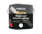 Finess Finess wegenverf 2,5 liter, wit, Doe-het-zelf en Verbouw, Verf, Beits en Lak, Nieuw, Verzenden