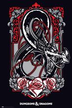 Poster Dungeons and Dragons 61x91,5cm, Verzenden, Nieuw, A1 t/m A3