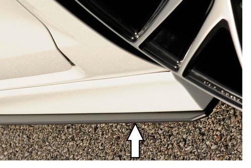 Rieger side skirt aanzetstuk | VW Golf 7 VII R / R-Line 2013, Auto-onderdelen, Carrosserie en Plaatwerk, Nieuw, Volkswagen, Verzenden