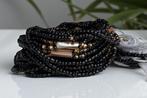 Waist Beads / Afrikaanse Heupketting -  Obasogie - Zwart (Tr, Ophalen of Verzenden, Nieuw