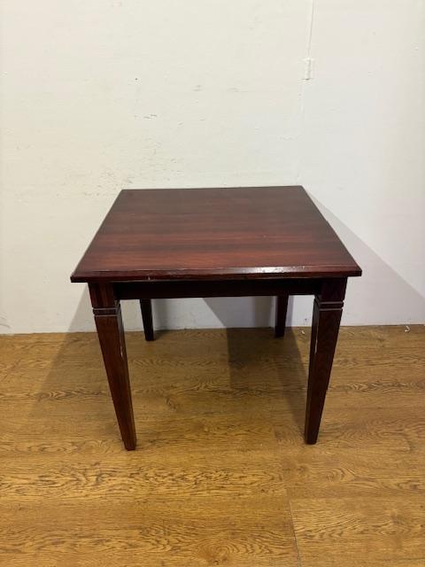 Gebruikte Horecatafel (80x80cm) - T1623 Vintage/Café, Huis en Inrichting, Tafels | Eettafels, Ophalen