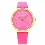 Ernest horloge - Fuchsia goudkleurig - Medium, Overige merken, Staal, Verzenden, Polshorloge