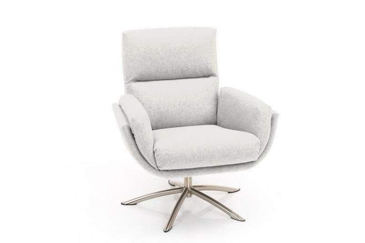 Relaxfauteuil Herxen - relaxfauteuils - Wit, Huis en Inrichting, Stoelen, Wit, Nieuw, Stof