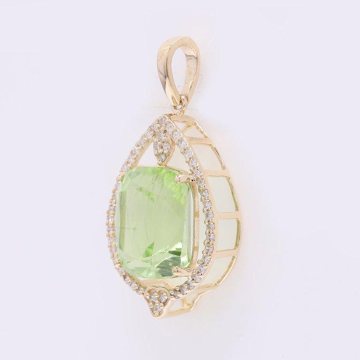 Zonder Minimumprijs - Hanger - 14 karaat Geel goud - 4.79ct., Sieraden, Tassen en Uiterlijk, Antieke sieraden