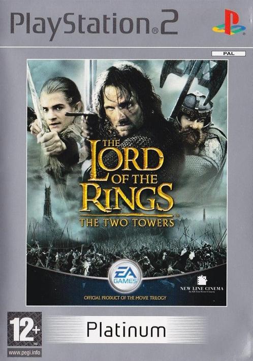Playstation 2 The Lord of the Rings: The Two Towers, Spelcomputers en Games, Games | Sony PlayStation 2, Zo goed als nieuw, Verzenden