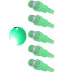 Auto LEDlamp | 5x autoverlichting LED T5 | kleur groen | 12V, Verzenden, Nieuw