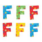 Bigjigs Ster Letter F (6) van €1,99 voor €1,39, Nieuw