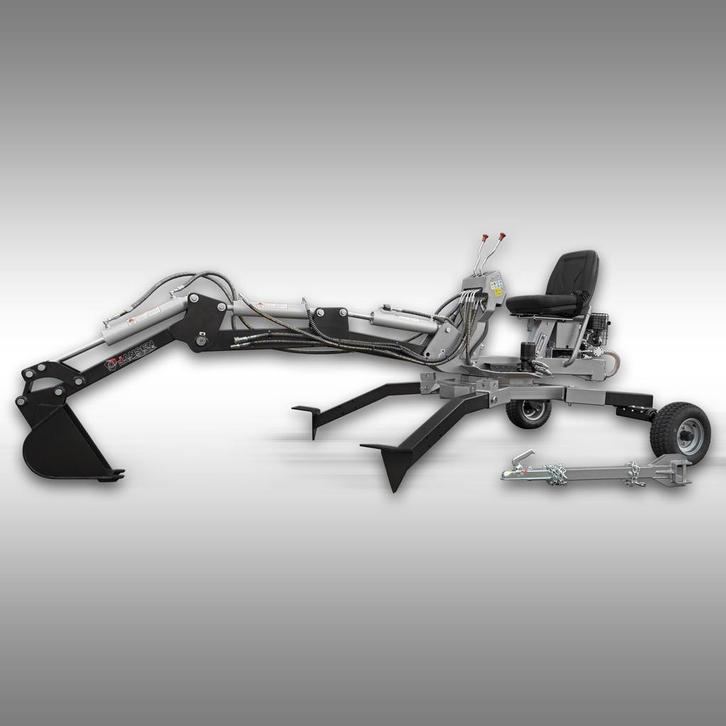 Minigraafmachine Jansen MB-360°, benzinemotor, mobiele graaf, Zakelijke goederen, Machines en Bouw | Kranen en Graafmachines, Graafmachine