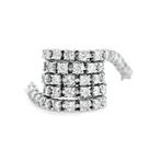 Zonder Minimumprijs - Armband - 14 karaat Witgoud - 3.67ct., Nieuw