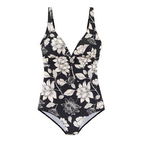 s.Oliver RED LABEL Beachwear Badpak Lady met een bloemmotief, Kleding | Dames, Badmode en Zwemkleding, Nieuw, Verzenden