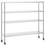 GGM Gastro | RVS opbergrek PREMIUM - 2000x500mm |, Verzenden, Nieuw in verpakking