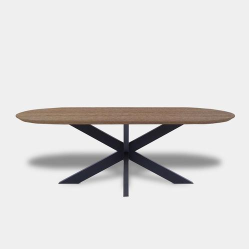 Tafel Plat Ovaal Eikenhout - Matrix - Pura Natura, Huis en Inrichting, Tafels | Eettafels