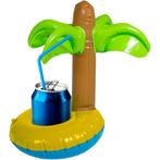 Opblaas Palmboom Bekerhouder 25cm, Verzenden, Nieuw
