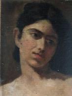 Gaetano Esposito (1858-1911) - Ritratto, Antiek en Kunst, Kunst | Schilderijen | Klassiek