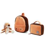 Brisby Kinder Leeuw Giraffe met Knuffel, Lunchtas en Element, Ophalen of Verzenden, Nieuw