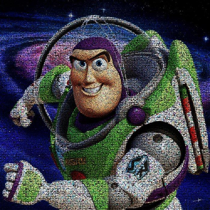 David Law (1967) - Crypto Buzz Léclair - Vers linfini et, Antiek en Kunst, Kunst | Designobjecten