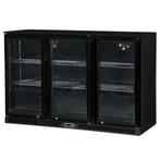 GGM Gastro | Barkoelkast - 1330mm - 320 liter - 3 glazen |, Witgoed en Apparatuur, Koelkasten en IJskasten, Verzenden, Nieuw, 140 tot 160 cm