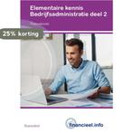 Elementaire kennis Bedrijfsadministratie / 2 / theorieboek /, Verzenden, Gelezen, Peter H.C. Hintzen