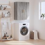 vidaXL Wandkast 69,5x34x90 cm grijs sonoma eikenkleurig, Verzenden, Nieuw, 50 tot 100 cm, Minder dan 100 cm