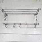 Kapstok - Art deco Trein wandkapstok - Aluminium, chrome