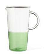 HEMA Karaf 1.6L glas met groen van €13.49 voor €10 sale, Verzenden, Nieuw