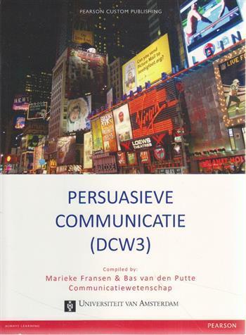 Persuasieve Communicatie DCW3 9781781346273, Boeken, Economie, Management en Marketing, Zo goed als nieuw, Verzenden