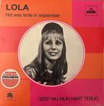 10 Inch - Lola - Het Was Lente In September (Max 2 P.P.), Verzenden, Zo goed als nieuw