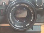 Olympus OM-10 + 1.8/50 + winder Single lens reflex camera, Audio, Tv en Foto, Fotocamera's Analoog, Nieuw
