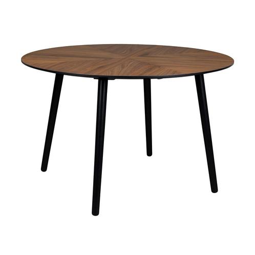 *WOONWINKEL* Dutchbone Clover Walnoot Eettafel Rond, Huis en Inrichting, Tafels | Eettafels, Nieuw, Verzenden