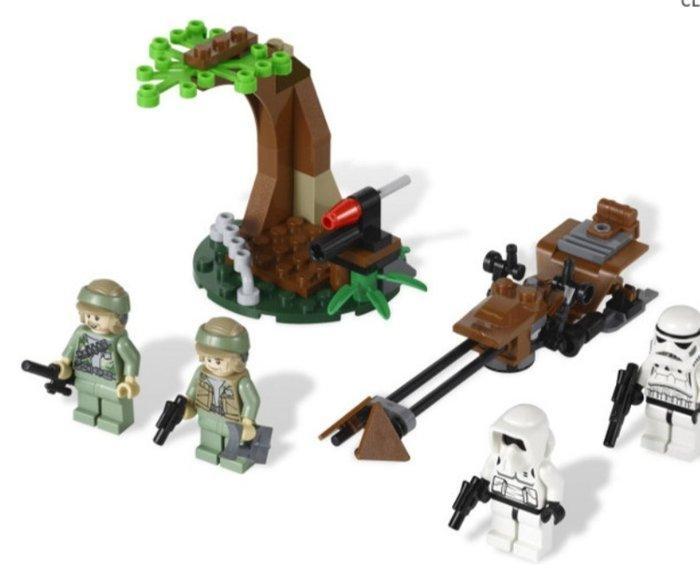 Lego Set - 9489 - Star Wars - Endor Rebel Trooper & Imperial, Kinderen en Baby's, Speelgoed | Duplo en Lego