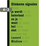 Stiekeme signalen 9789490574963 Leonard Mlodinow, Boeken, Verzenden, Zo goed als nieuw, Leonard Mlodinow