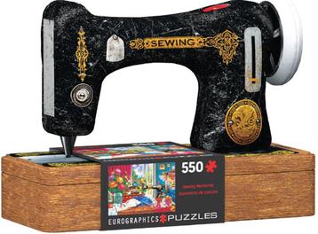 Sewing Machine Tin Puzzel (550 stukjes) | Eurographics - beschikbaar voor biedingen