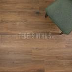 Keramisch parket volte nogal notenhout 23x120 gerectificeerd, Ophalen of Verzenden, Nieuw, Keramiek, 10 m² of meer