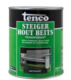 Tenco steigerhoutbeits 1 liter, antraciet, Verzenden, Nieuw