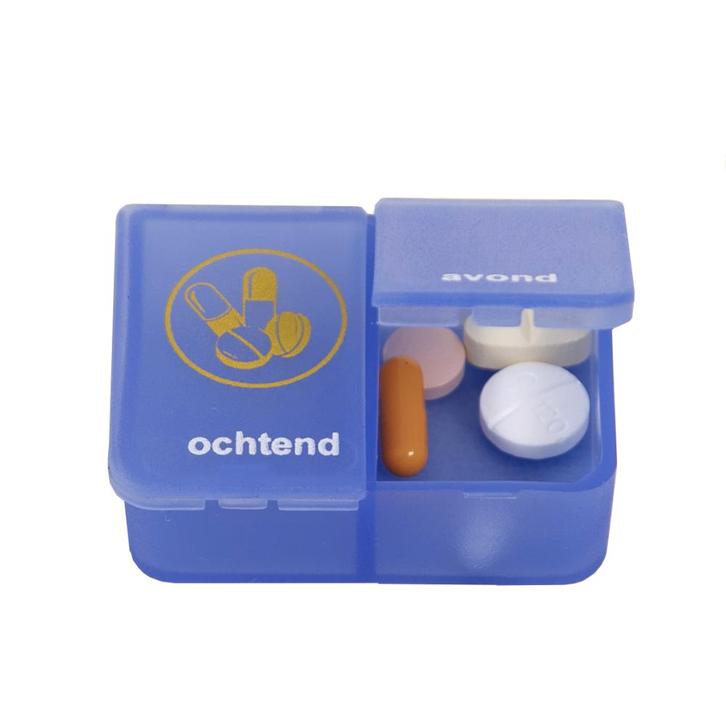 Pillendoos 1 dag - 2 vaks, Diversen, Verpleegmiddelen, Nieuw, Ophalen of Verzenden