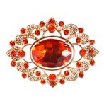 Baretspeld Luxe goud-rood 4,5 cm, Diversen, Sinterklaas, Verzenden, Nieuw