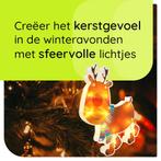 Kerstverlichting Raam Rendier - 16x25cm - Inclusief, Diversen, Kerst, Verzenden, Nieuw