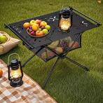 Opvouwbare Campingtafel met Opbergnet Aluminium Licht, Verzenden, Nieuw