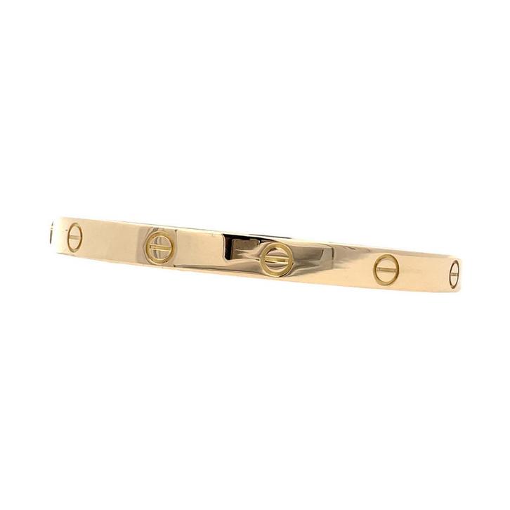 Gouden vintage Cartier LOVE armband 18 kt, Sieraden, Tassen en Uiterlijk, Armbanden, Nieuw, Ophalen of Verzenden