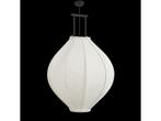 Mica Decorations Pego - Hanglamp - H94 x Ø70 cm - Linnen -, Huis en Inrichting, Lampen | Hanglampen, Verzenden, Nieuw