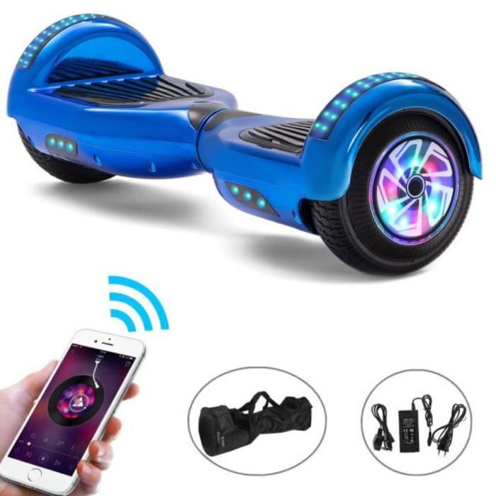 Elektrisch E-Scooter Hoverboard met Bluetooth Speaker - 6.5, Fietsen en Brommers, Scooters | Overige merken, Nieuw, Verzenden