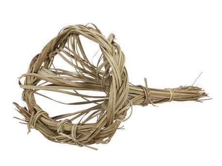 Boekethouder frame palm wavy Naturel 40 cm, Huis en Inrichting, Woonaccessoires | Kunstplanten en Kunstbloemen, Nieuw, Ophalen of Verzenden