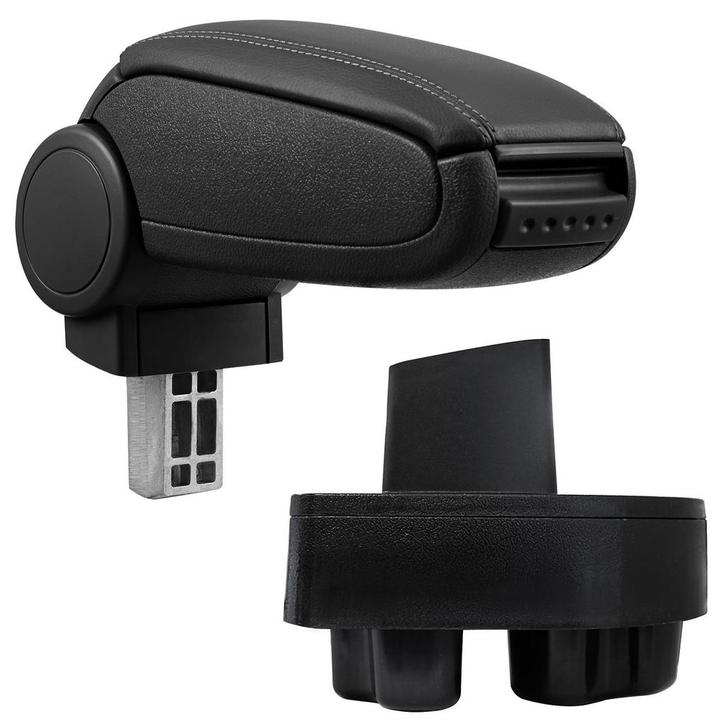 [pro.tec]® Armsteun voor Opel Corsa Combo C kunstleer zwart, Auto diversen, Auto-accessoires, Verzenden