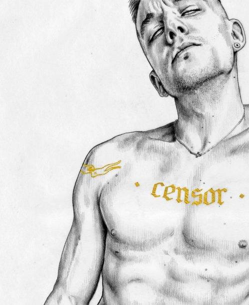 Jav Rubín - Censor, Antiek en Kunst, Kunst | Schilderijen | Modern