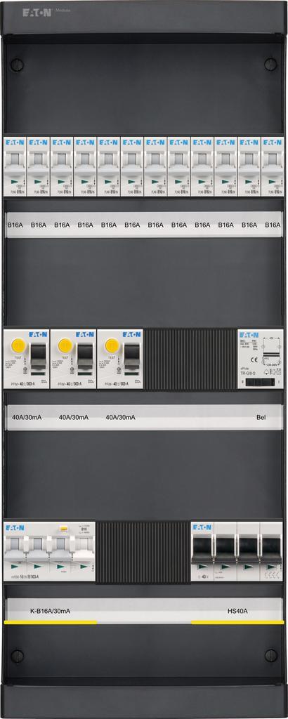 Groepenkast Eaton Medusa | 12 groepen, 1 aardlekautomaat en, Doe-het-zelf en Verbouw, Elektra en Kabels, Nieuw, Ophalen of Verzenden