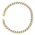 Handmade - Armband - 7.2 g - 21 cm - 18 karaat Geel goud,, Sieraden, Tassen en Uiterlijk, Nieuw